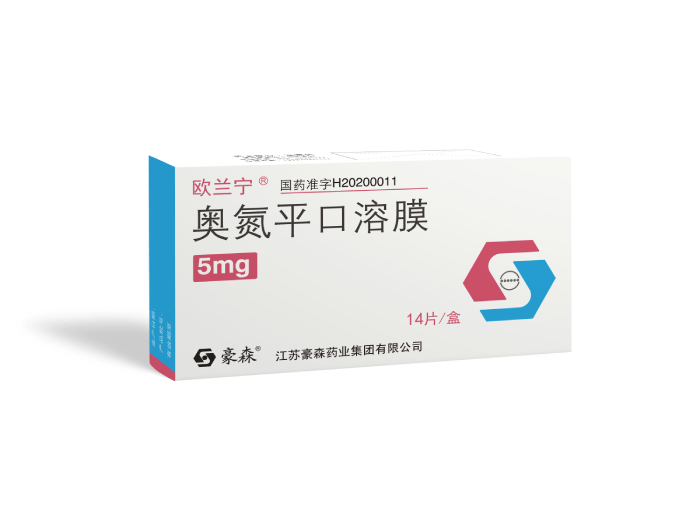 奥氮平口溶膜